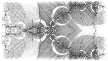 Soyut Bilgisayar Fraktal Tasarımı. Fraktal hiç bitmeyen bir desen. Fraktallar, farklı ölçeklerde kendine benzeyen sonsuz derecede karmaşık kalıplardır.