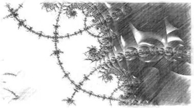 Soyut Bilgisayar Fraktal Tasarımı. Fraktal hiç bitmeyen bir desen. Fraktallar, farklı ölçeklerde kendine benzeyen sonsuz derecede karmaşık kalıplardır.