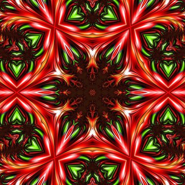 Soyut Bilgisayar Fraktal Tasarımı. Fraktal hiç bitmeyen bir desen. Fraktallar, farklı ölçeklerde kendine benzeyen sonsuz derecede karmaşık kalıplardır.