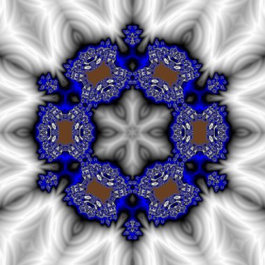 Soyut Bilgisayar Fraktal Tasarımı. Fraktal hiç bitmeyen bir desen. Fraktallar, farklı ölçeklerde kendine benzeyen sonsuz derecede karmaşık kalıplardır.