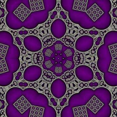 Soyut Bilgisayar Fraktal Tasarımı. Fraktal hiç bitmeyen bir desen. Fraktallar, farklı ölçeklerde kendine benzeyen sonsuz derecede karmaşık kalıplardır.