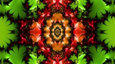 Soyut Bilgisayar Fraktal Tasarımı. Fraktal hiç bitmeyen bir desen. Fraktallar, farklı ölçeklerde kendine benzeyen sonsuz derecede karmaşık kalıplardır.