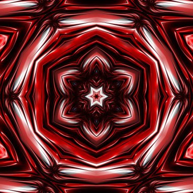 Soyut Bilgisayar Fraktal Tasarımı. Fraktal hiç bitmeyen bir desen. Fraktallar, farklı ölçeklerde kendine benzeyen sonsuz derecede karmaşık kalıplardır.