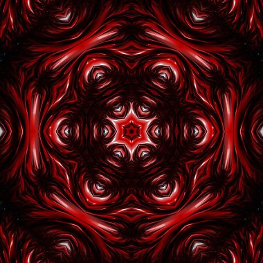 Soyut Bilgisayar Fraktal Tasarımı. Fraktal hiç bitmeyen bir desen. Fraktallar, farklı ölçeklerde kendine benzeyen sonsuz derecede karmaşık kalıplardır.