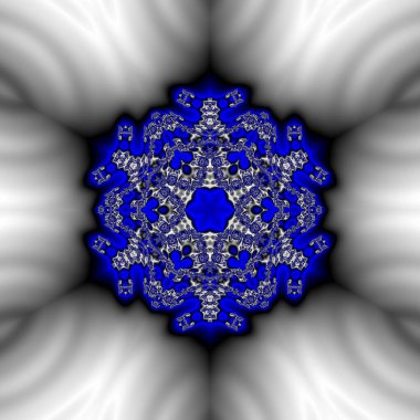 Soyut Bilgisayar Fraktal Tasarımı. Fraktal hiç bitmeyen bir desen. Fraktallar, farklı ölçeklerde kendine benzeyen sonsuz derecede karmaşık kalıplardır.