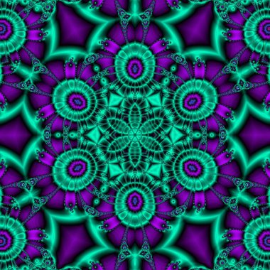 Soyut Bilgisayar Fraktal Tasarımı. Fraktal hiç bitmeyen bir desen. Fraktallar, farklı ölçeklerde kendine benzeyen sonsuz derecede karmaşık kalıplardır.