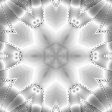 Soyut Bilgisayar Fraktal Tasarımı. Fraktal hiç bitmeyen bir desen. Fraktallar, farklı ölçeklerde kendine benzeyen sonsuz derecede karmaşık kalıplardır.