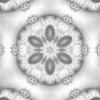 Soyut Bilgisayar Fraktal Tasarımı. Fraktal hiç bitmeyen bir desen. Fraktallar, farklı ölçeklerde kendine benzeyen sonsuz derecede karmaşık kalıplardır.