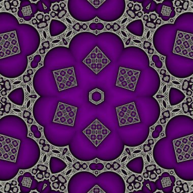 Soyut Bilgisayar Fraktal Tasarımı. Fraktal hiç bitmeyen bir desen. Fraktallar, farklı ölçeklerde kendine benzeyen sonsuz derecede karmaşık kalıplardır.