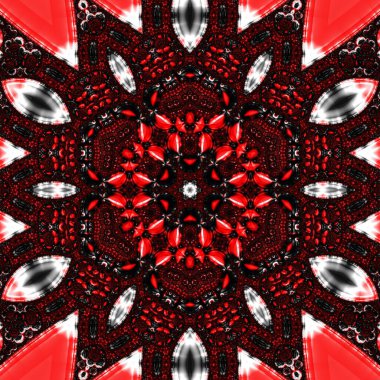 Soyut Bilgisayar Fraktal Tasarımı. Fraktal hiç bitmeyen bir desen. Fraktallar, farklı ölçeklerde kendine benzeyen sonsuz derecede karmaşık kalıplardır.