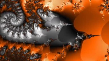 Soyut Bilgisayar Fraktal Tasarımı. Fraktal hiç bitmeyen bir desen. Fraktallar, farklı ölçeklerde kendine benzeyen sonsuz derecede karmaşık kalıplardır.