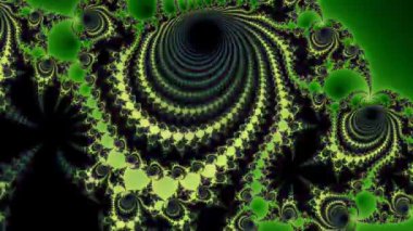 Soyut Bilgisayar Fraktal Tasarımı. Fraktal hiç bitmeyen bir desen. Fraktallar, farklı ölçeklerde kendine benzeyen sonsuz derecede karmaşık kalıplardır.