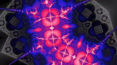 Soyut Bilgisayar Fraktal Tasarımı. Fraktal hiç bitmeyen bir desen. Fraktallar, farklı ölçeklerde kendine benzeyen sonsuz derecede karmaşık kalıplardır.