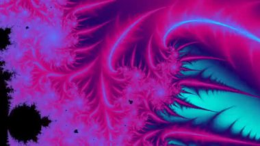 Soyut Bilgisayar Fraktal Tasarımı. Fraktal hiç bitmeyen bir desen. Fraktallar, farklı ölçeklerde kendine benzeyen sonsuz derecede karmaşık kalıplardır.