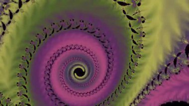 Soyut Bilgisayar Fraktal Tasarımı. Fraktal hiç bitmeyen bir desen. Fraktallar, farklı ölçeklerde kendine benzeyen sonsuz derecede karmaşık kalıplardır.