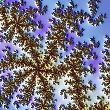 Soyut Bilgisayar Fraktal Tasarımı. Fraktal hiç bitmeyen bir desen. Fraktallar, farklı ölçeklerde kendine benzeyen sonsuz derecede karmaşık kalıplardır.