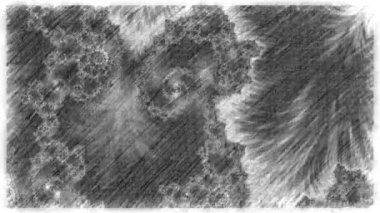 Soyut Bilgisayar Fraktal Tasarımı. Fraktal hiç bitmeyen bir desen. Fraktallar, farklı ölçeklerde kendine benzeyen sonsuz derecede karmaşık kalıplardır.