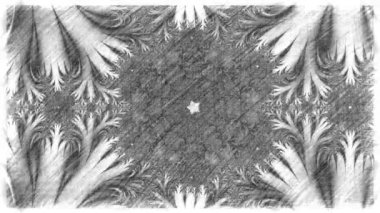 Soyut Bilgisayar Fraktal Tasarımı. Fraktal hiç bitmeyen bir desen. Fraktallar, farklı ölçeklerde kendine benzeyen sonsuz derecede karmaşık kalıplardır.