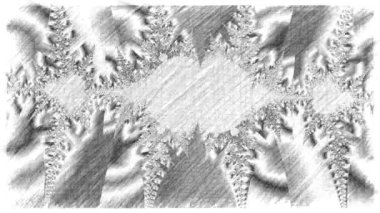 Soyut Bilgisayar Fraktal Tasarımı. Fraktal hiç bitmeyen bir desen. Fraktallar, farklı ölçeklerde kendine benzeyen sonsuz derecede karmaşık kalıplardır.