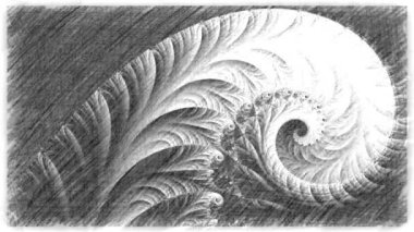 Soyut Bilgisayar Fraktal Tasarımı. Fraktal hiç bitmeyen bir desen. Fraktallar, farklı ölçeklerde kendine benzeyen sonsuz derecede karmaşık kalıplardır.