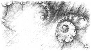 Soyut Bilgisayar Fraktal Tasarımı. Fraktal hiç bitmeyen bir desen. Fraktallar, farklı ölçeklerde kendine benzeyen sonsuz derecede karmaşık kalıplardır.