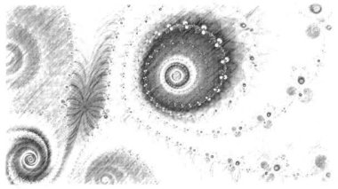 Soyut Bilgisayar Fraktal Tasarımı. Fraktal hiç bitmeyen bir desen. Fraktallar, farklı ölçeklerde kendine benzeyen sonsuz derecede karmaşık kalıplardır.