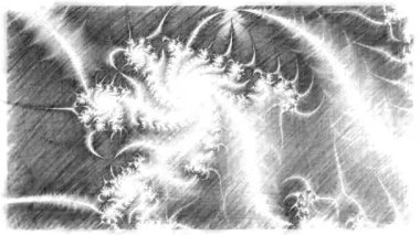 Soyut Bilgisayar Fraktal Tasarımı. Fraktal hiç bitmeyen bir desen. Fraktallar, farklı ölçeklerde kendine benzeyen sonsuz derecede karmaşık kalıplardır.