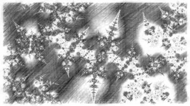 Soyut Bilgisayar Fraktal Tasarımı. Fraktal hiç bitmeyen bir desen. Fraktallar, farklı ölçeklerde kendine benzeyen sonsuz derecede karmaşık kalıplardır.