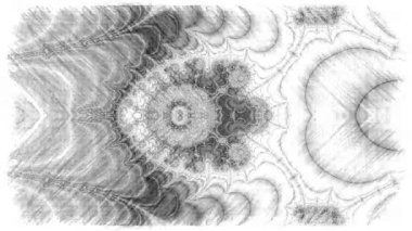 Soyut Bilgisayar Fraktal Tasarımı. Fraktal hiç bitmeyen bir desen. Fraktallar, farklı ölçeklerde kendine benzeyen sonsuz derecede karmaşık kalıplardır.