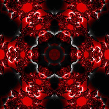 Soyut Bilgisayar Fraktal Tasarımı. Fraktal hiç bitmeyen bir desen. Fraktallar, farklı ölçeklerde kendine benzeyen sonsuz derecede karmaşık kalıplardır.