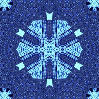 Soyut Bilgisayar Fraktal Tasarımı. Fraktal hiç bitmeyen bir desen. Fraktallar, farklı ölçeklerde kendine benzeyen sonsuz derecede karmaşık kalıplardır.