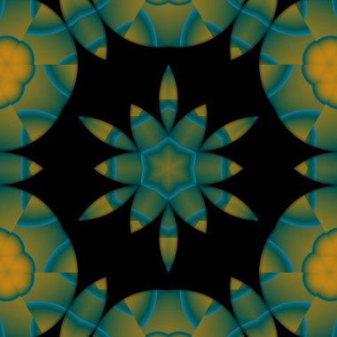 Soyut Bilgisayar Fraktal Tasarımı. Fraktal hiç bitmeyen bir desen. Fraktallar, farklı ölçeklerde kendine benzeyen sonsuz derecede karmaşık kalıplardır.