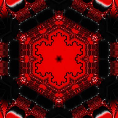 Soyut Bilgisayar Fraktal Tasarımı. Fraktal hiç bitmeyen bir desen. Fraktallar, farklı ölçeklerde kendine benzeyen sonsuz derecede karmaşık kalıplardır.