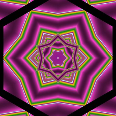 Soyut Bilgisayar Fraktal Tasarımı. Fraktal hiç bitmeyen bir desen. Fraktallar, farklı ölçeklerde kendine benzeyen sonsuz derecede karmaşık kalıplardır.