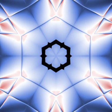 Soyut Bilgisayar Fraktal Tasarımı. Fraktal hiç bitmeyen bir desen. Fraktallar, farklı ölçeklerde kendine benzeyen sonsuz derecede karmaşık kalıplardır.