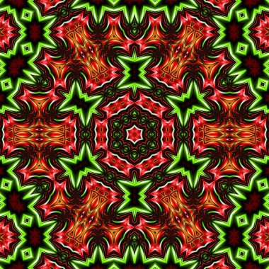 Soyut Bilgisayar Fraktal Tasarımı. Fraktal hiç bitmeyen bir desen. Fraktallar, farklı ölçeklerde kendine benzeyen sonsuz derecede karmaşık kalıplardır.