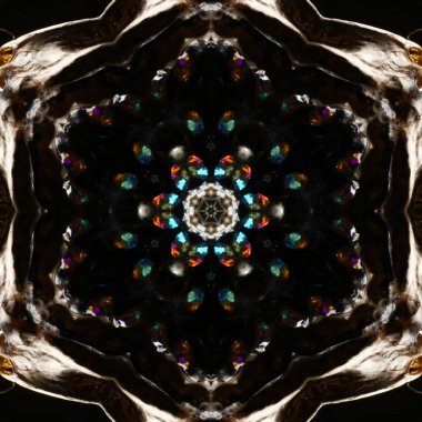 Soyut Bilgisayar Fraktal Tasarımı. Fraktal hiç bitmeyen bir desen. Fraktallar, farklı ölçeklerde kendine benzeyen sonsuz derecede karmaşık kalıplardır.