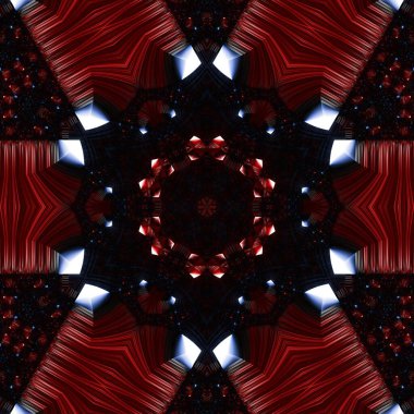 Soyut Bilgisayar Fraktal Tasarımı. Fraktal hiç bitmeyen bir desen. Fraktallar, farklı ölçeklerde kendine benzeyen sonsuz derecede karmaşık kalıplardır.