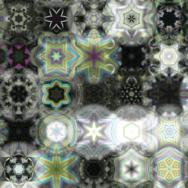 Soyut Bilgisayar Fraktal Tasarımı. Fraktal hiç bitmeyen bir desen. Fraktallar, farklı ölçeklerde kendine benzeyen sonsuz derecede karmaşık kalıplardır.