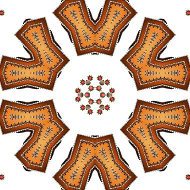 Soyut Bilgisayar Fraktal Tasarımı. Fraktal hiç bitmeyen bir desen. Fraktallar, farklı ölçeklerde kendine benzeyen sonsuz derecede karmaşık kalıplardır.