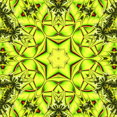 Soyut Bilgisayar Fraktal Tasarımı. Fraktal hiç bitmeyen bir desen. Fraktallar, farklı ölçeklerde kendine benzeyen sonsuz derecede karmaşık kalıplardır.