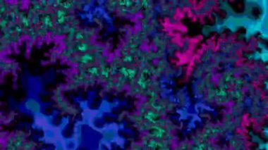 Soyut Bilgisayar Fraktal Tasarımı. Fraktal hiç bitmeyen bir desen. Fraktallar, farklı ölçeklerde kendine benzeyen sonsuz derecede karmaşık kalıplardır.