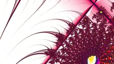 Soyut Bilgisayar Fraktal Tasarımı. Fraktal hiç bitmeyen bir desen. Fraktallar, farklı ölçeklerde kendine benzeyen sonsuz derecede karmaşık kalıplardır.