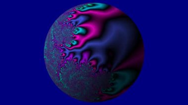 Soyut Bilgisayar Fraktal Tasarımı. Fraktal hiç bitmeyen bir desen. Fraktallar, farklı ölçeklerde kendine benzeyen sonsuz derecede karmaşık kalıplardır.