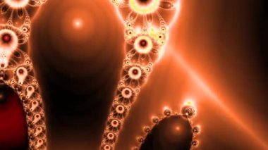 Soyut Bilgisayar Fraktal Tasarımı. Fraktal hiç bitmeyen bir desen. Fraktallar, farklı ölçeklerde kendine benzeyen sonsuz derecede karmaşık kalıplardır.