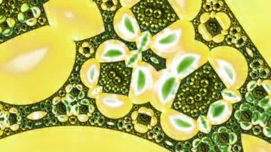 Soyut Bilgisayar Fraktal Tasarımı. Fraktal hiç bitmeyen bir desen. Fraktallar, farklı ölçeklerde kendine benzeyen sonsuz derecede karmaşık kalıplardır.