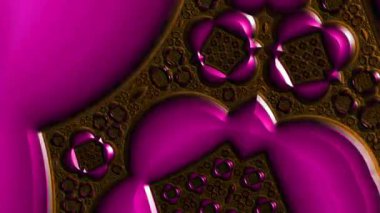 Soyut Bilgisayar Fraktal Tasarımı. Fraktal hiç bitmeyen bir desen. Fraktallar, farklı ölçeklerde kendine benzeyen sonsuz derecede karmaşık kalıplardır.