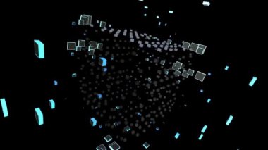 Soyut Bilgisayar Fraktal Tasarımı. Fraktal hiç bitmeyen bir desen. Fraktallar, farklı ölçeklerde kendine benzeyen sonsuz derecede karmaşık kalıplardır.