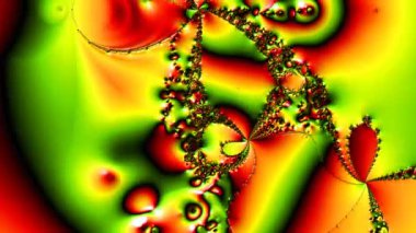 Soyut Bilgisayar Fraktal Tasarımı. Fraktal hiç bitmeyen bir desen. Fraktallar, farklı ölçeklerde kendine benzeyen sonsuz derecede karmaşık kalıplardır.