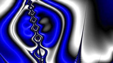 Soyut Bilgisayar Fraktal Tasarımı. Fraktal hiç bitmeyen bir desen. Fraktallar, farklı ölçeklerde kendine benzeyen sonsuz derecede karmaşık kalıplardır.